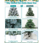 2ft Tabletop Christmas Tree with Eucalyptus & Pine Needle Accents