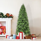 9FT Christmas Tree with 2435 PE+PVC Tips – Full-Bodied Holiday Tree
